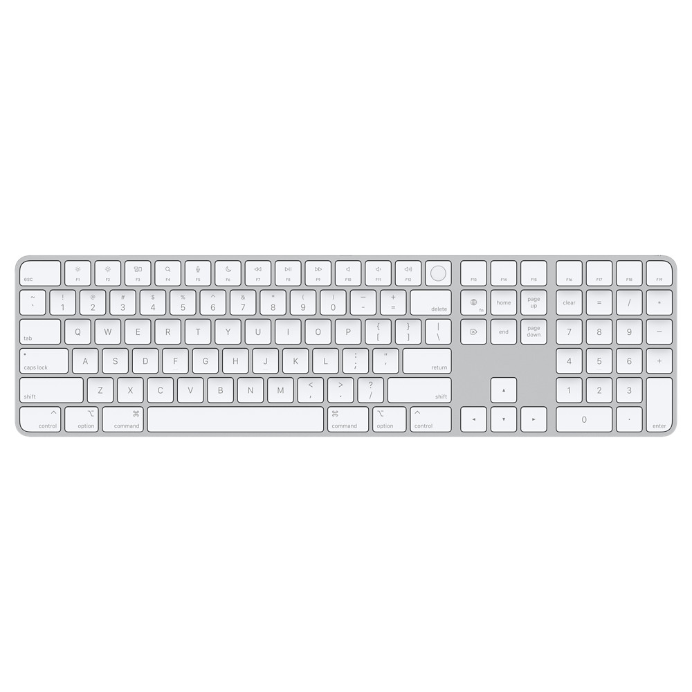 Magic Keyboard with Touch ID and Numeric Keypad for Mac computers with Apple silicon
